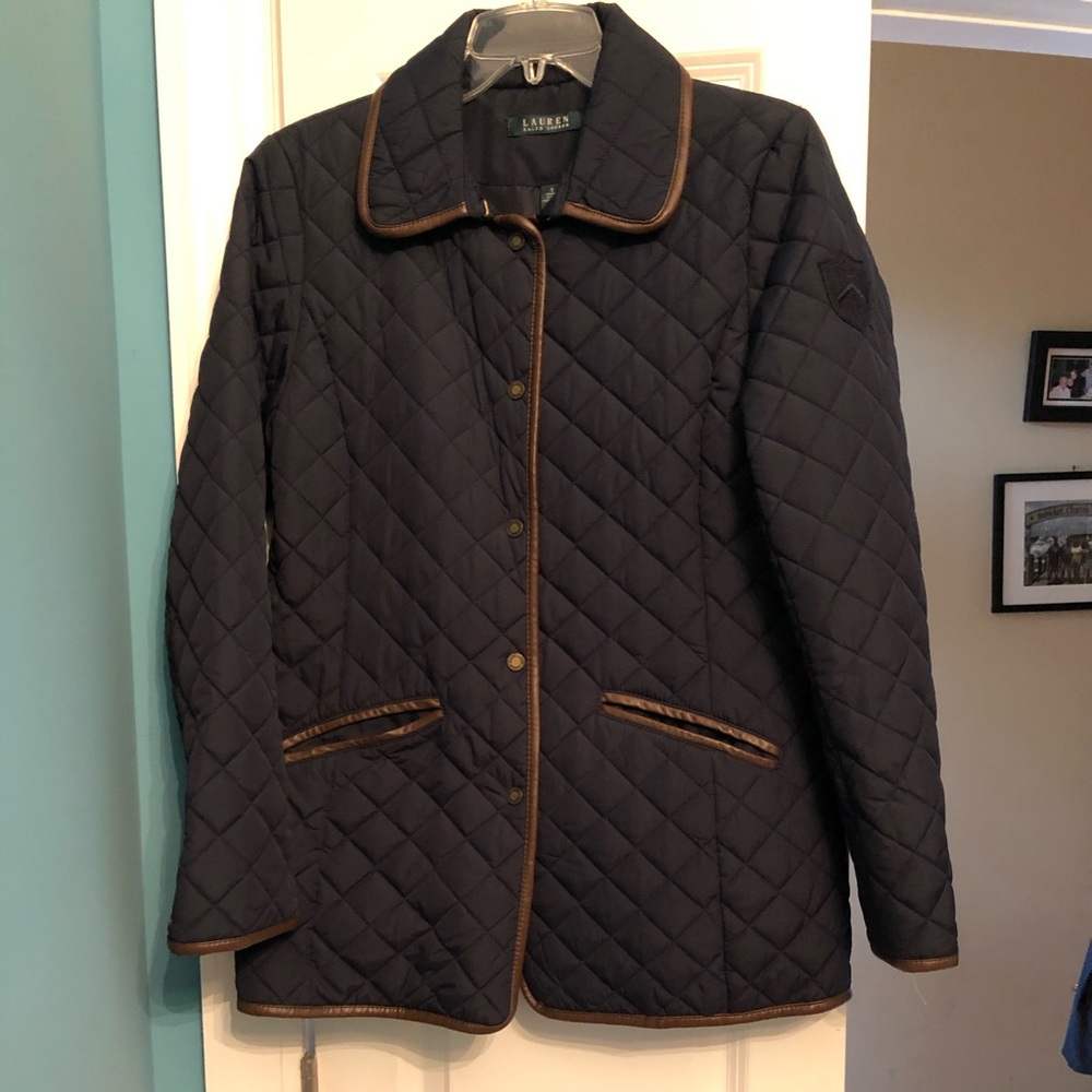 Ralph Lauren quilted jacket size small.